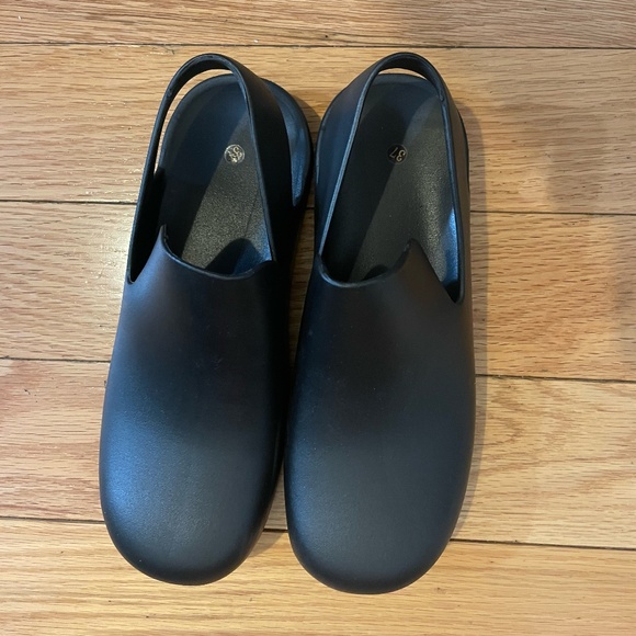 Rainy black rubber clogs - Picture 1 of 4